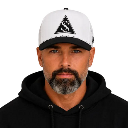Sober Society Rope Hat - White