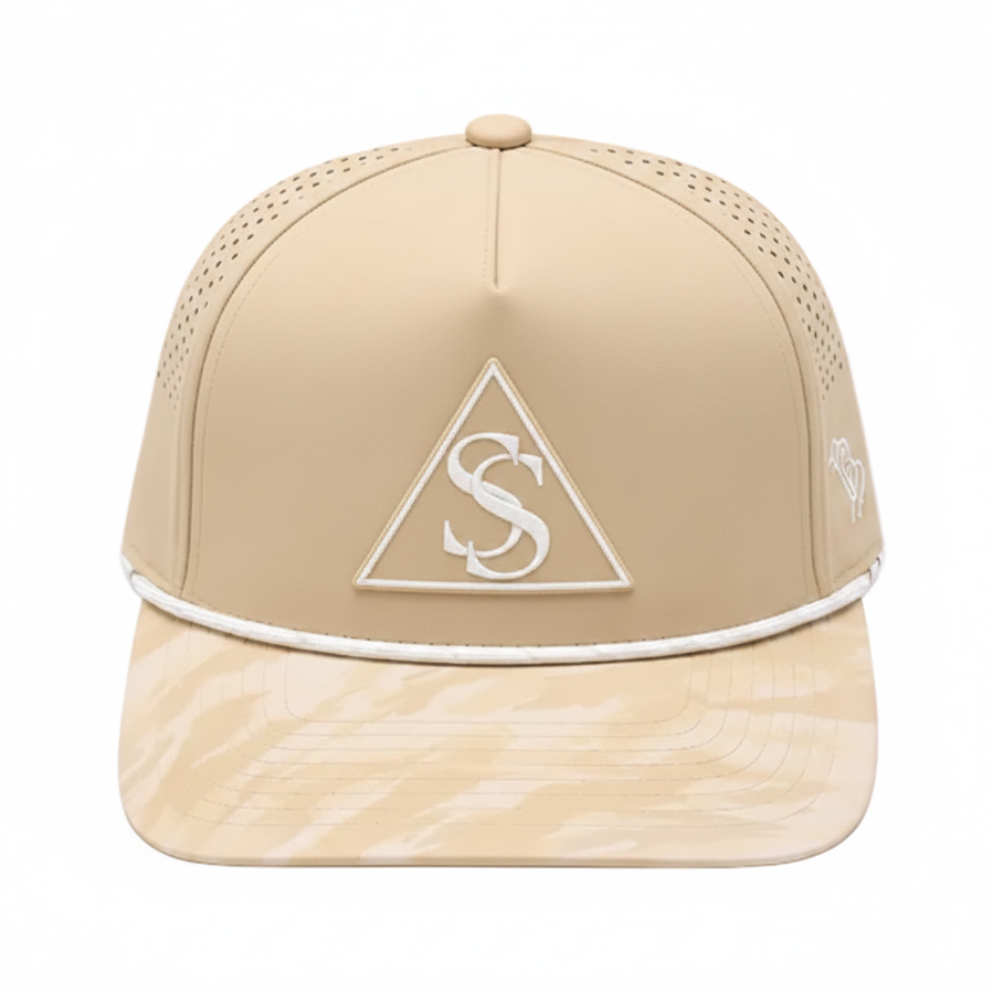 Sober Society Rope Hat - Camo Desert Tan