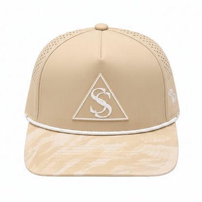 Sober Society Rope Hat - Camo Desert Tan