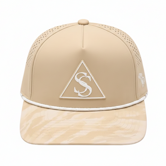 Sober Society Rope Hat - Camo Desert Tan